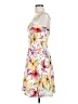 B. Smart Tropical Floral White Cocktail Dress Size 7/8 - photo 5