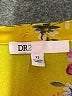 DR2 100% Polyester Yellow Short Sleeve Blouse Size XS - photo 7