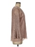 Adiva Brown Long Sleeve Blouse Size M - photo 4