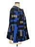 Kasper Print Blue Blazer Size 14 - photo 4