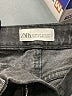 Zara Stars Black Denim Shorts Size 2 - photo 3