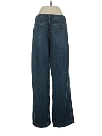 Madewell The Harlow Wide-Leg Jean in Fieldale Wash: Airy Denim Edition (view 2)