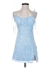 Unbranded 100% Rayon Blue Casual Dress Size S - photo 1
