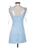 Unbranded 100% Rayon Blue Casual Dress Size S - photo 2