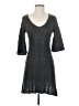 Dots Tweed Gray Casual Dress Size S - photo 1