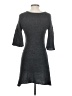 Dots Tweed Gray Casual Dress Size S - photo 2