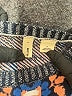 Moth Print Blue Pullover Sweater Size S - photo 7