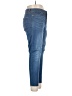Jennifer Lopez Solid Blue Jeans Size 14 - photo 4