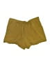 Nine West Solid Gold Khaki Shorts Size M - photo 2