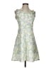 Assorted Brands Floral Blue Ivory Cocktail Dress Size M - photo 1