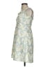 Assorted Brands Floral Blue Ivory Cocktail Dress Size M - photo 5