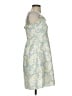Assorted Brands Floral Blue Ivory Cocktail Dress Size M - photo 4