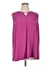 Catherines Purple Sleeveless Blouse Size 0X - photo 1