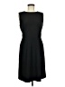 Tahari Solid Black Cocktail Dress Size M - photo 1