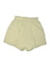 Shein Solid Yellow Khaki Shorts Size 4 - photo 2
