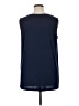 Catherines Blue Sleeveless Blouse Size 0X - photo 2