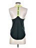 Nike 100% Polyester Green Active Tank Size S - photo 2