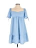 Unbranded 100% Polyester Blue Casual Dress Size S - photo 1