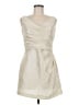 Alfred Sung 100% Polyester Ivory Cocktail Dress Size 8 - photo 1