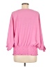 1.State 100% Polyester Pink 3/4 Sleeve Top Size M - photo 2