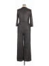 Calvin Klein Metallic Silver Jumpsuit Size 14 - photo 2