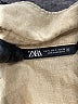 Zara Tan Long Sleeve Button-Down Shirt Size S - photo 7
