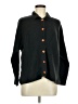 J.Jill 100% Cotton Black Long Sleeve Button-Down Shirt Size M - photo 1