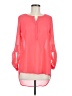 Candie's 100% Polyester Pink 3/4 Sleeve Blouse Size M - photo 1