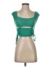Shein Green Sleeveless Top Size 2 - photo 1