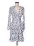 Veronica Beard Floral Blue Cocktail Dress Size 6 - photo 1