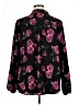 Torrid Floral Black Long Sleeve Blouse Size 1X Plus (1) - photo 2