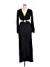 Lulus 100% Polyester Black Jumpsuit Size XL - photo 1