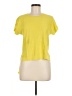 BCBGMAXAZRIA Yellow Short Sleeve Top Size M - photo 1