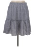 Max Studio Checkered-gingham Gray Casual Skirt Size S - photo 1