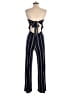 Boohoo Stripes Black Jumpsuit Size 4 - photo 2