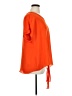 Lane Bryant 100% Polyester Orange Short Sleeve Top Size 14 - 16 Plus - photo 4