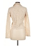 Unbranded Animal Print Tan Long Sleeve Blouse Size M (estimated) - photo 2