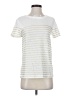 Ann Taylor LOFT Ivory Short Sleeve Top Size XS - photo 1