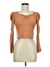 Pie in the sky Brown Long Sleeve Top Size M - photo 1