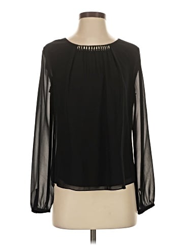 DKNYC Long Sleeve Blouse (view 1)