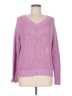 Ann Taylor LOFT 100% Cotton Purple Pullover Sweater Size M - photo 1