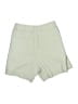 A New Day Solid Green Ivory Khaki Shorts Size 16 - photo 2