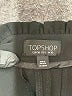 Topshop 100% Polyester Solid Black Casual Pants Size 6 - photo 7