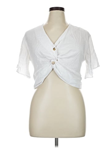 Timing Short Sleeve Blouse (view 1)