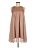 Blush Noir 100% Polyester Tan Casual Dress Size M - photo 1