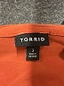 Torrid 100% Rayon Brown 3/4 Sleeve Button-Down Shirt Size 3X Plus (3) - photo 7