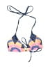 Unbranded Print Blue Swimsuit Top Size 4 (estimated) - photo 1