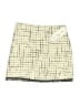Maria Casero Tweed Ivory White Active Skirt Size 10 - photo 1