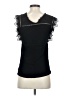 Adiva 100% Rayon Black Sleeveless Blouse Size XS - photo 2