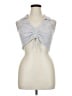 Witty Fox Silver Sleeveless Top Size XL - photo 1